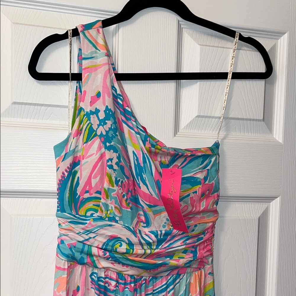 Lilly Pulitzer One Shoulder Dress